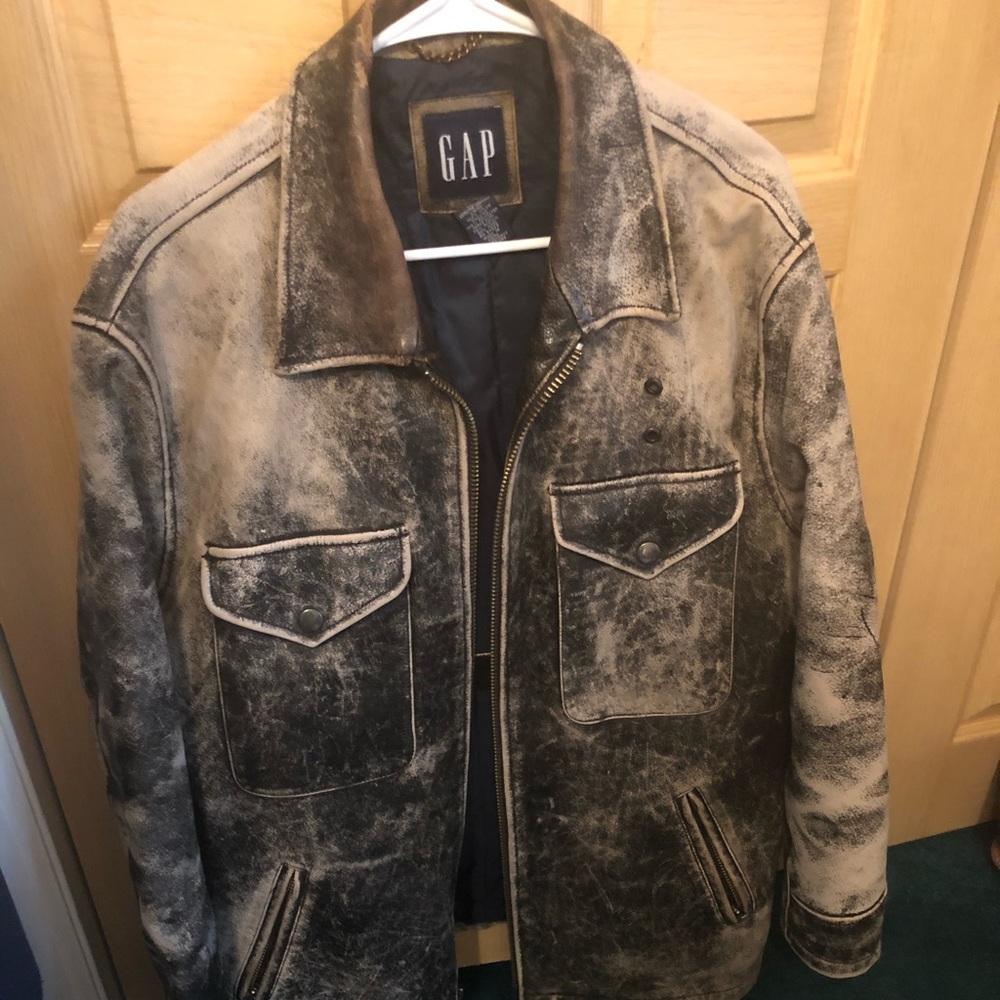Leather jacket